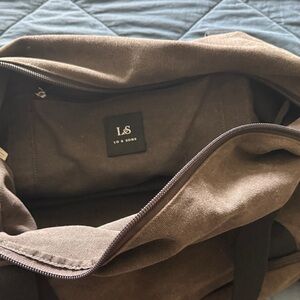 Lo & Sons Black Duffel Bag